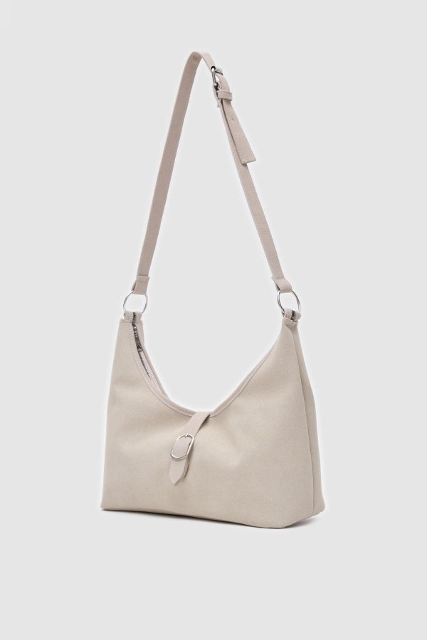 Elegant Beige Shoulder Bag - Image 2