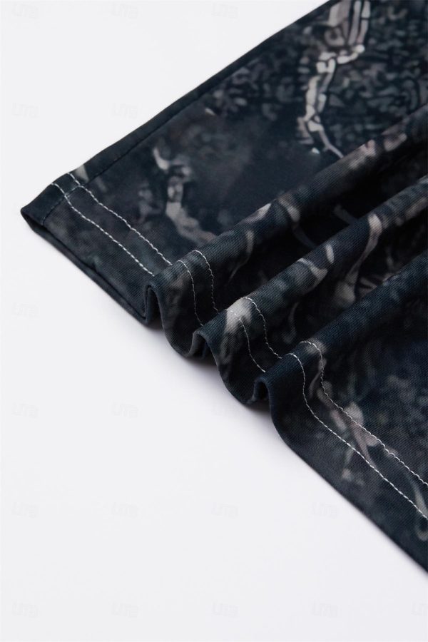 Cat Print Fashion Long Sleeve Tee - Image 7