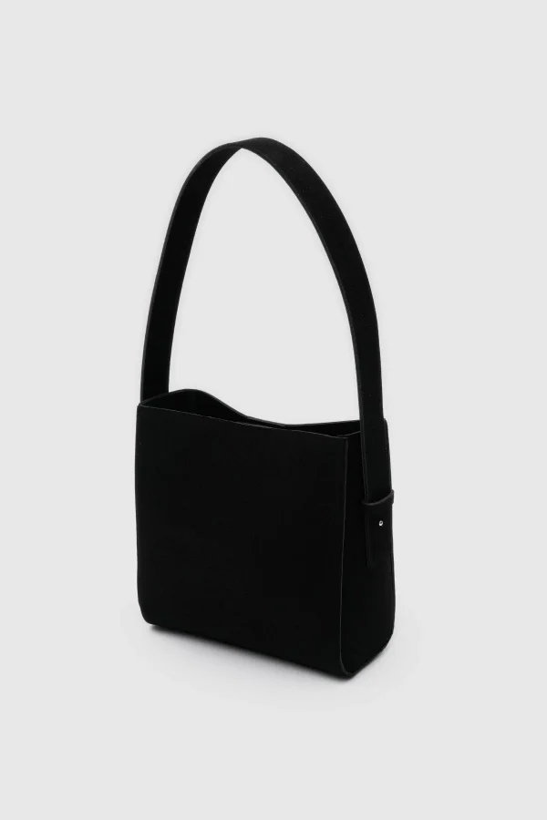 Classic Black Shoulder Bag - Image 3