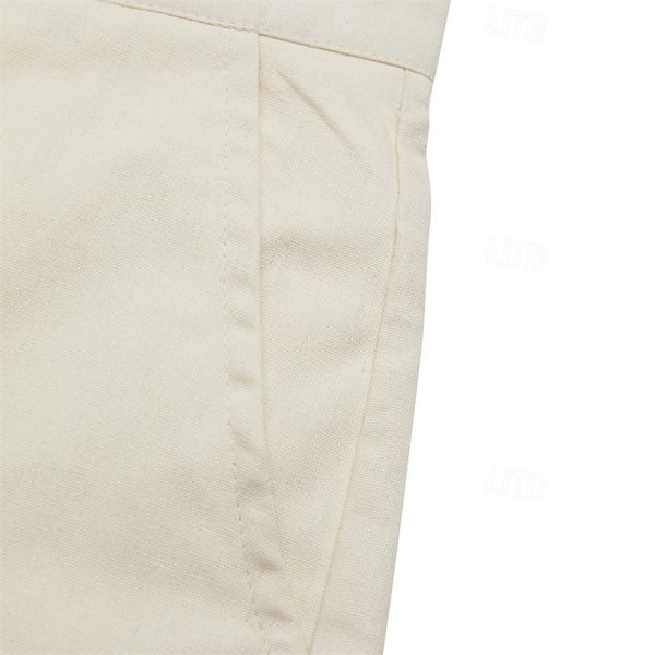Work Shorts with Button Pocket, Comfortable for Holiday Wear - Image 5