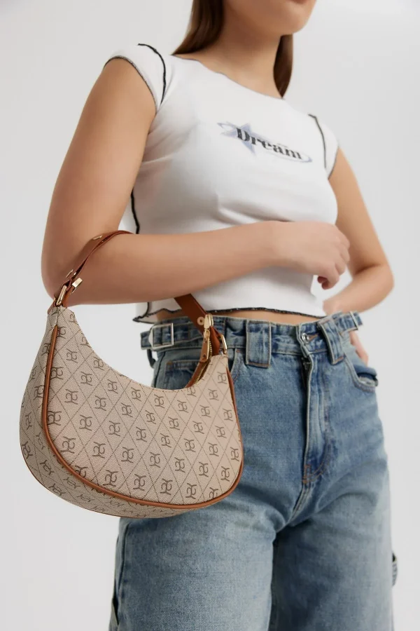 Chic Crescent Shoulder Bag - Image 15