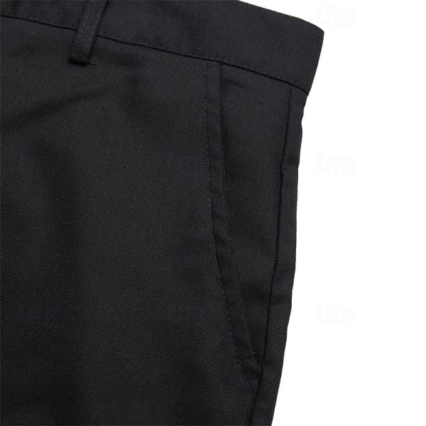 Summer Shorts with Zipper, Button Pocket, Breathable Fit - Image 6