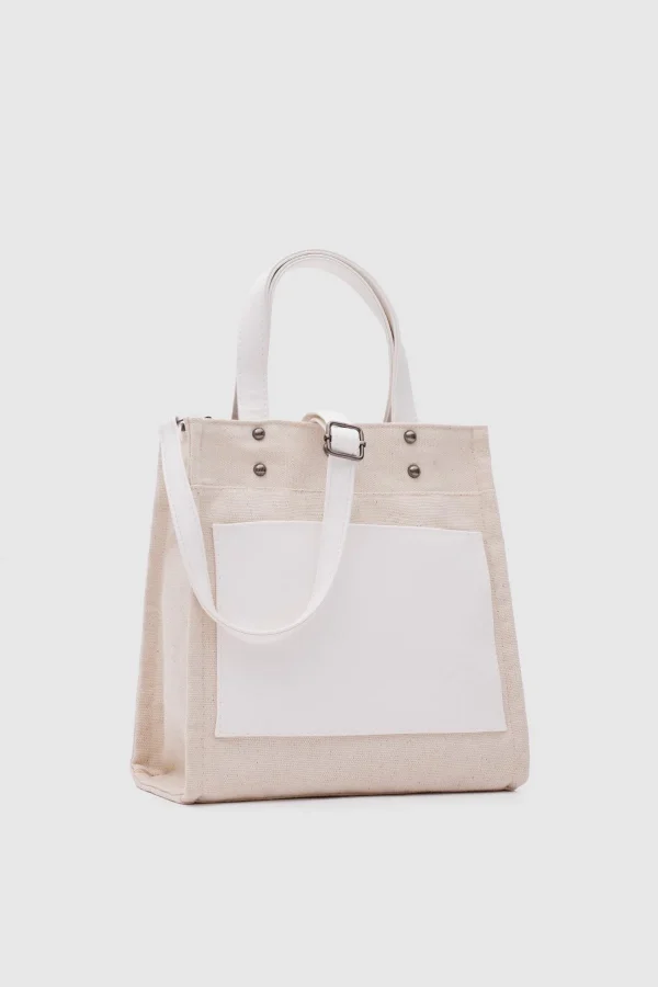 Elegant Canvas Tote Bag - Image 4