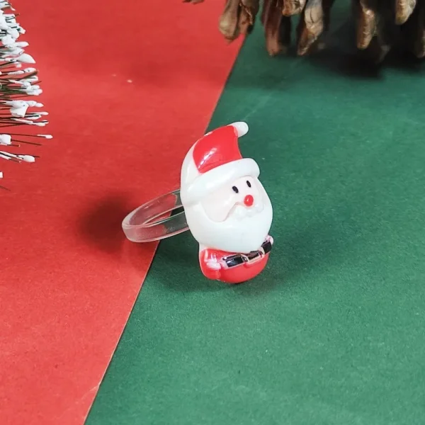 Christmas Tree Santa Socks Rings - Image 5