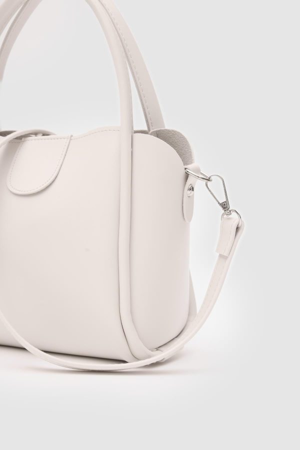 Classic White Tote Bag - Image 5