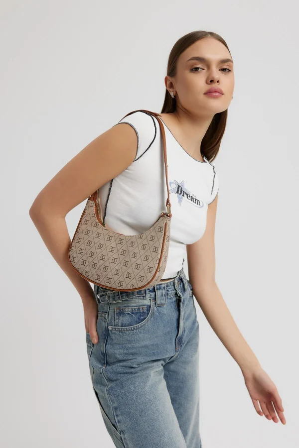 Chic Crescent Shoulder Bag - Image 11