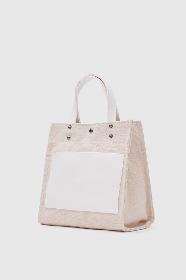 Elegant Canvas Tote Bag - Image 3