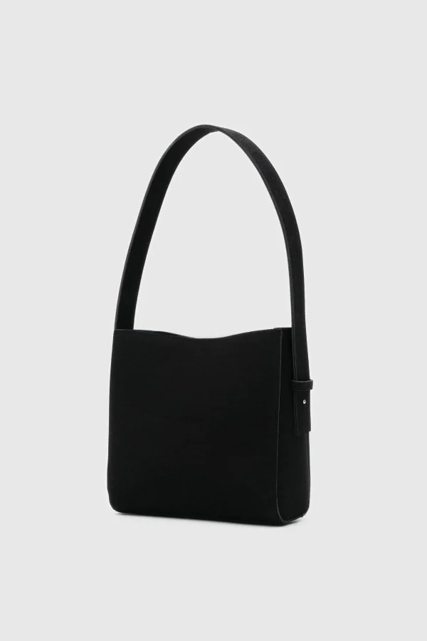 Classic Black Shoulder Bag - Image 2