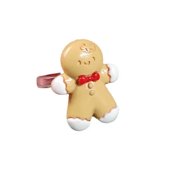Christmas Tree Santa Socks Rings
