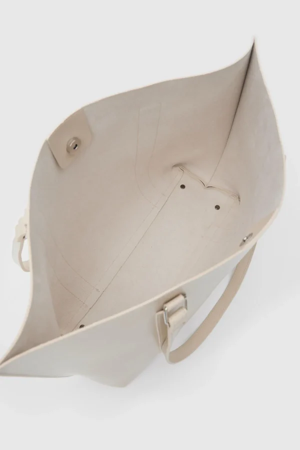 Elegant Beige Tote Bag - Image 5