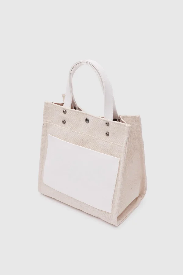 Elegant Canvas Tote Bag - Image 2