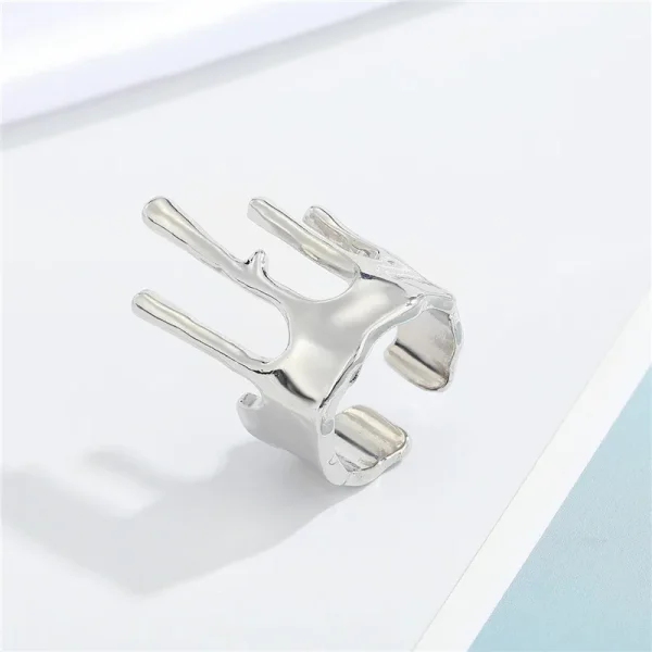 Crown Adjustable Ring - Image 3