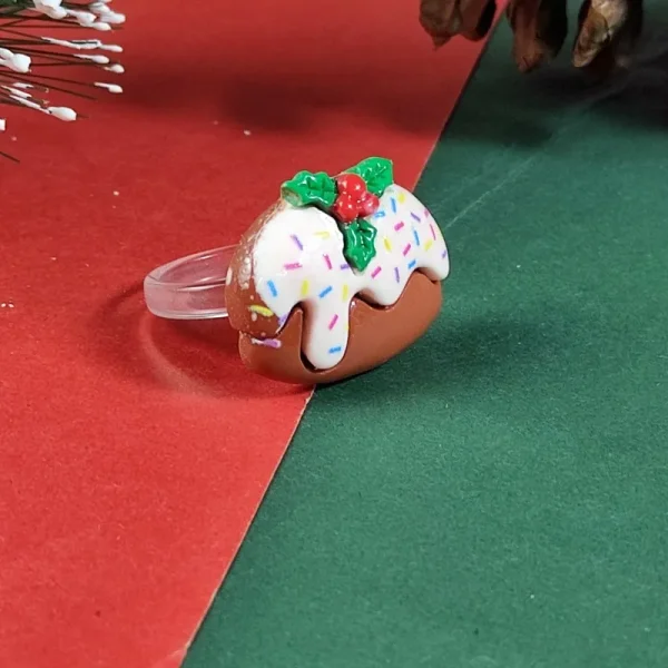 Christmas Tree Santa Socks Rings - Image 3