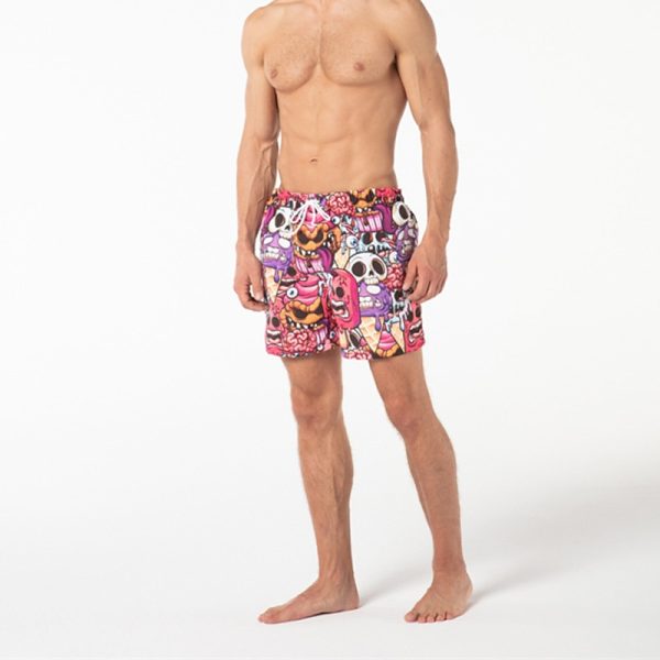 Multi-Pocket Cargo Shorts, Knee-Length, Casual Comfort - Image 3