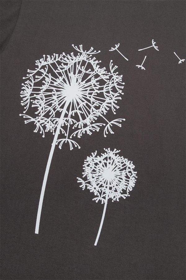 Butterfly Dandelion Print Tee - Image 15