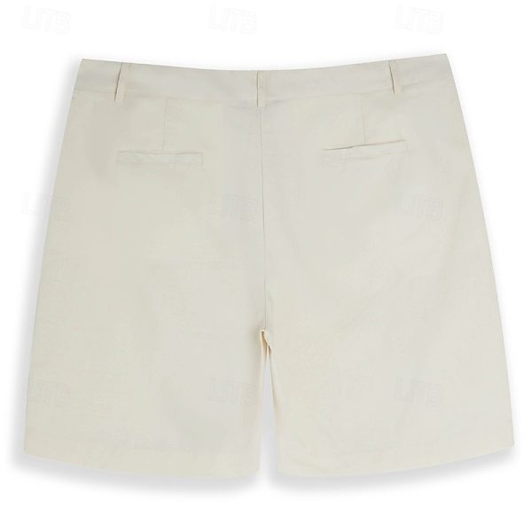 Work Shorts with Button Pocket, Comfortable for Holiday Wear - Image 2