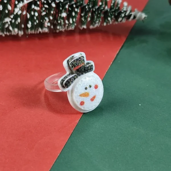 Christmas Tree Santa Socks Rings - Image 8