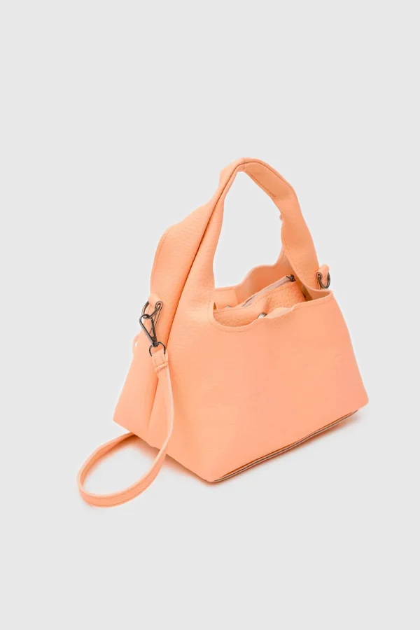 Chic Coral Crossbody Bag - Image 3