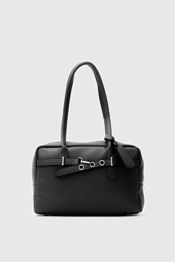 Elegant Black Tote Bag
