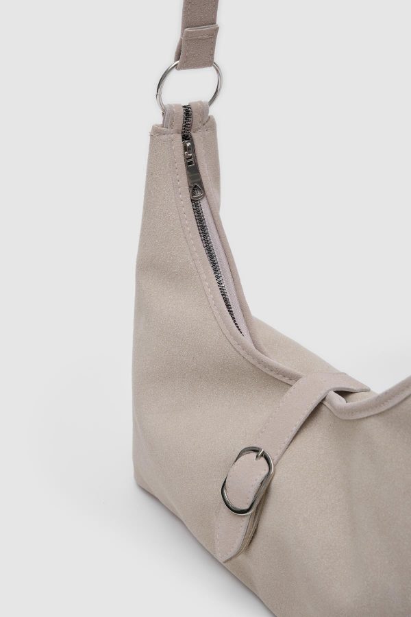 Elegant Beige Shoulder Bag - Image 6