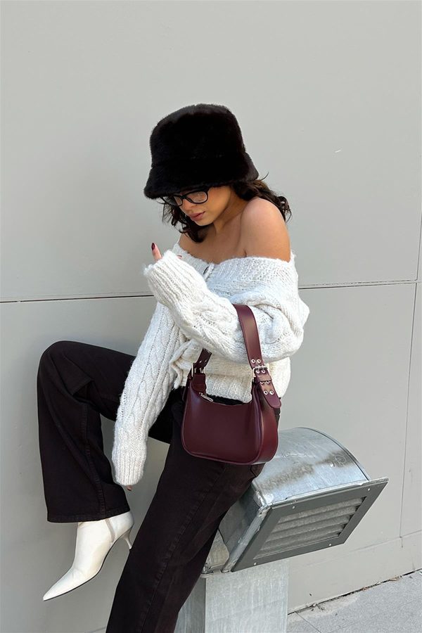 Chic Structured Shoulder Bag - Image 11
